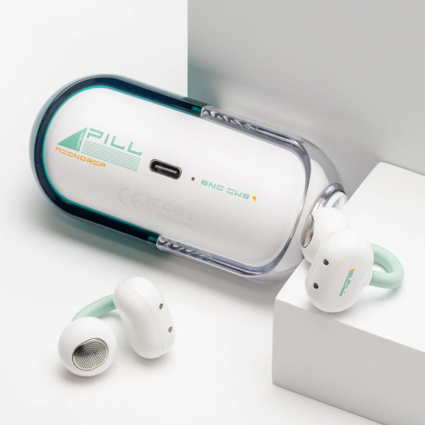 New Bluetooth 6.0 AI Intelligent Noise Reduction TWS Ear-clip Earphones