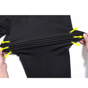 Men's Hollow Out Ice Silk Pants Mesh Breathable Casual Thin Quick Dry Pant Loose Elastic Beam Feet Pants Sports Fitness Trousers