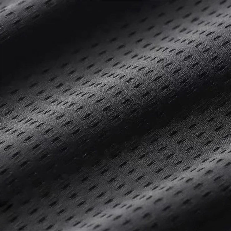 Men's Hollow Out Ice Silk Pants Mesh Breathable Casual Thin Quick Dry Pant Loose Elastic Beam Feet Pants Sports Fitness Trousers