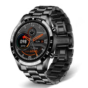 Men Bluetooth Call Steel Band Waterproof Sports Fitness Watch