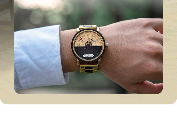 Men Watch BOBO BIRD 2022 New Top Automatic Mechanical Watch Logo Custom Wooden Creative Wristwatch Cool Gifts Box reloj hombre
