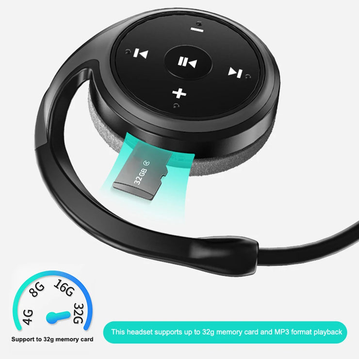 New Wireless Bluetooth MP3 Player Headsets