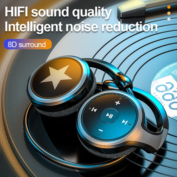 New Wireless Bluetooth MP3 Player Headsets