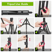 New  LED Ring Light Phone Tripod