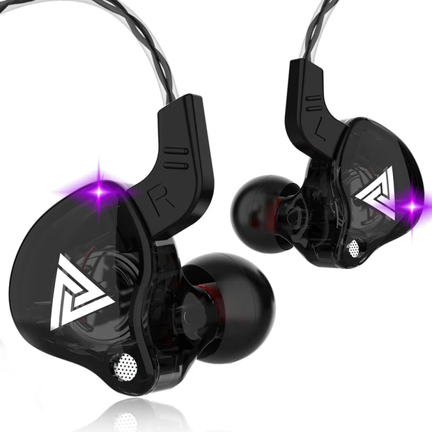 Original QKZ AK6 Copper Driver HiFi Wired Earphone