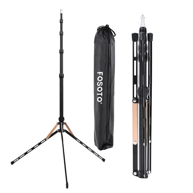 FT-190B Gold Led Light Tripod Stand