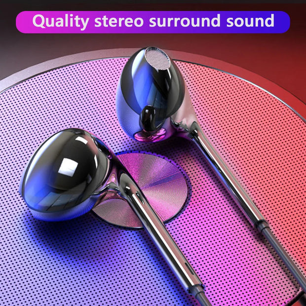 New 3.5mm Wired Headphones