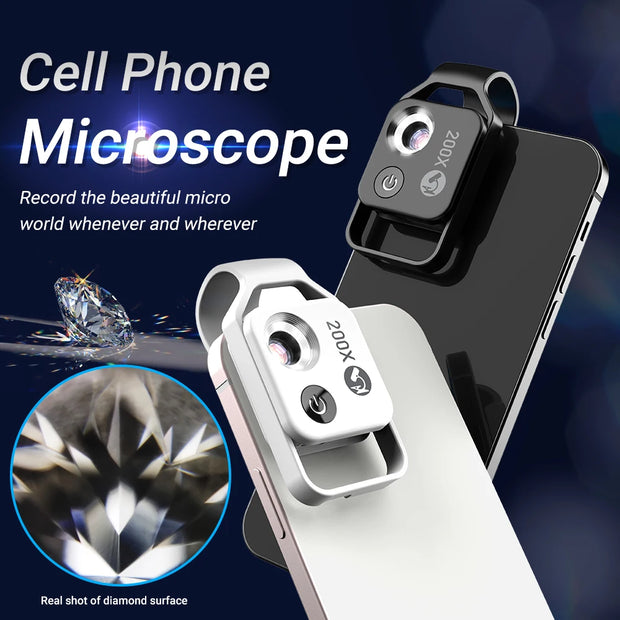 APEXEL Digital 200X Microscope Lens
