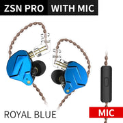 KZ ZSN Pro Hanging In Ear Monitor Earphones