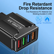 New Fast 4 USB Quick Charge