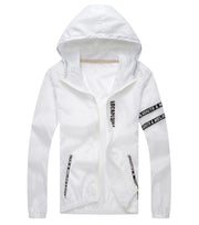 Men`s windbreaker summer Sun protection jacket outwear sports Cycling Thin  hooded coats men jaqueta masculina Brand clothing