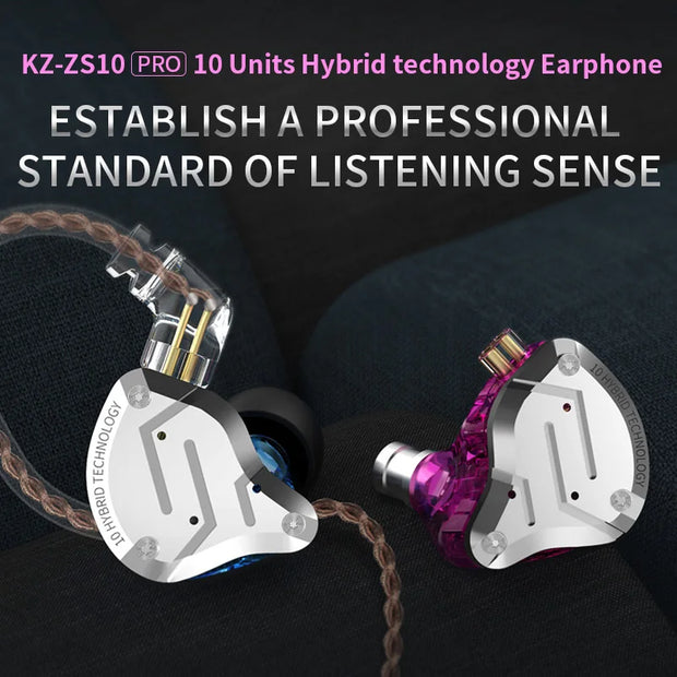 KZ ZS10 Pro Noise Cancelling Earphones