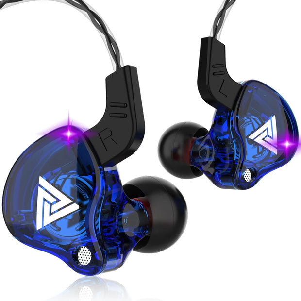 Original QKZ AK6 Copper Driver HiFi Wired Earphone