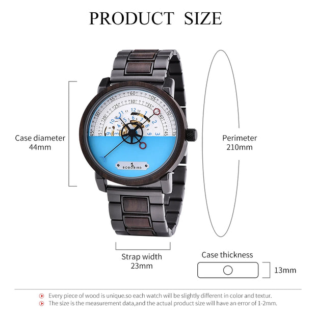 Men Watch BOBO BIRD 2022 New Top Automatic Mechanical Watch Logo Custom Wooden Creative Wristwatch Cool Gifts Box reloj hombre