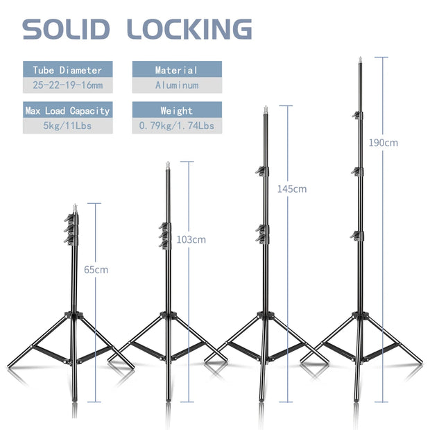 SH Brand 200CM Light Stand Tripod