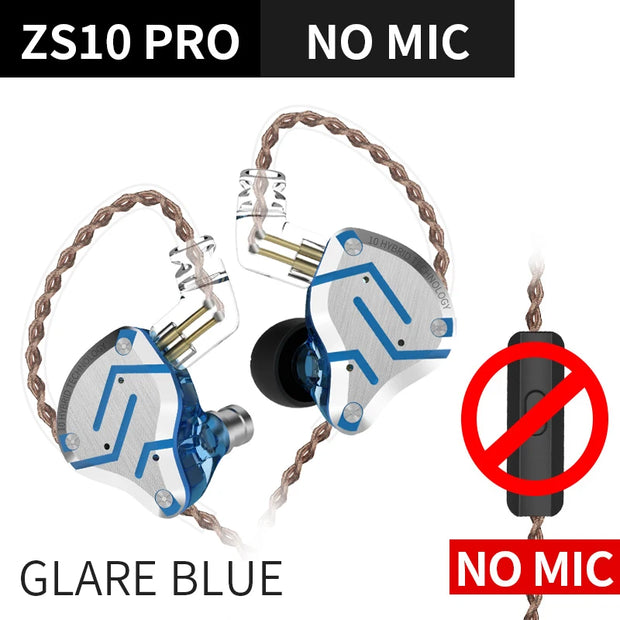 KZ ZS10 Pro Noise Cancelling Earphones
