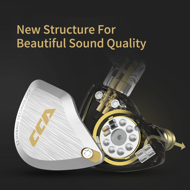 New 12 Drivers Unit HIFI DJ Monitor Earphone