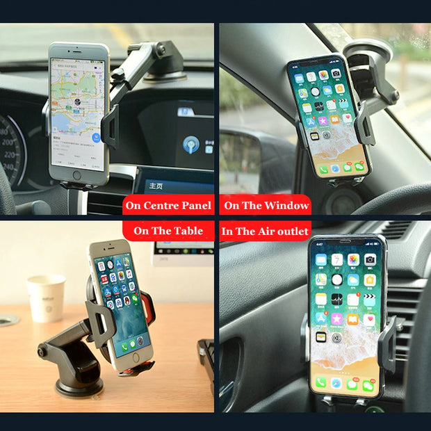 AUFU Sucker Car Phone Holder