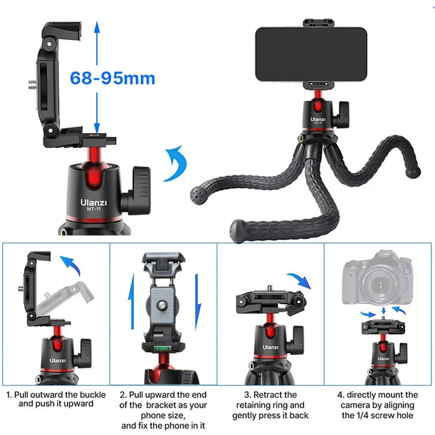Ulanzi MT-11 Flexible Octopus Mini Tripod