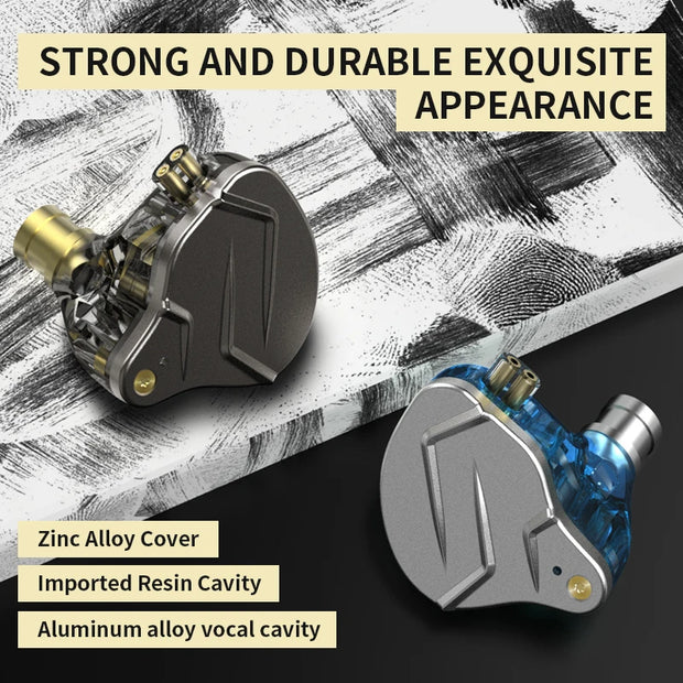 KZ ZSN Pro Hanging In Ear Monitor Earphones
