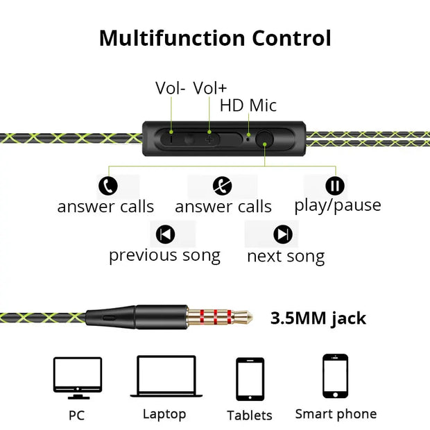 New 3.5mm Sport Earphone
