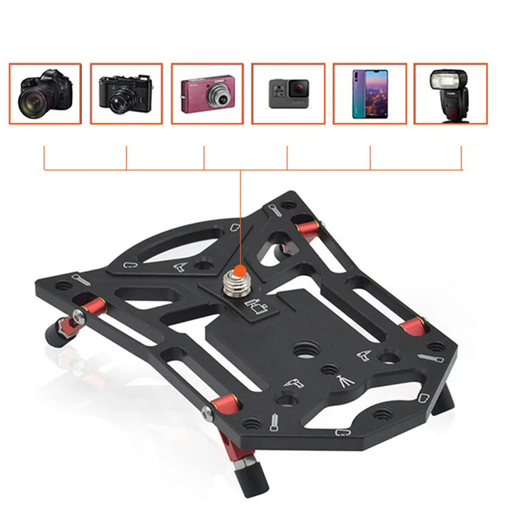 New Multifunctional Camera Bracket Quick Release Stable Flat Tripod