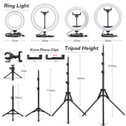 New  LED Ring Light Phone Tripod