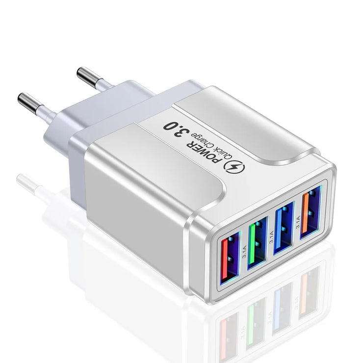 New Fast 4 USB Quick Charge
