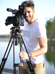 MTT609A Professional Photography 3 Sections Tripod Stand