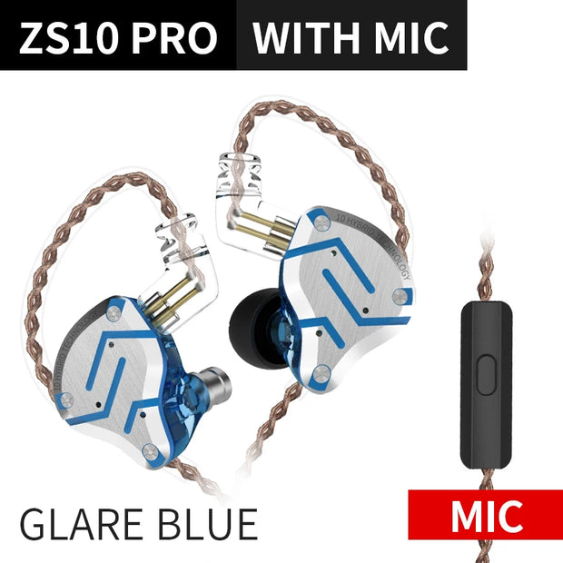 KZ ZS10 Pro Noise Cancelling Earphones