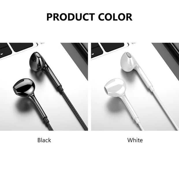 New 3.5mm Wired Headphones