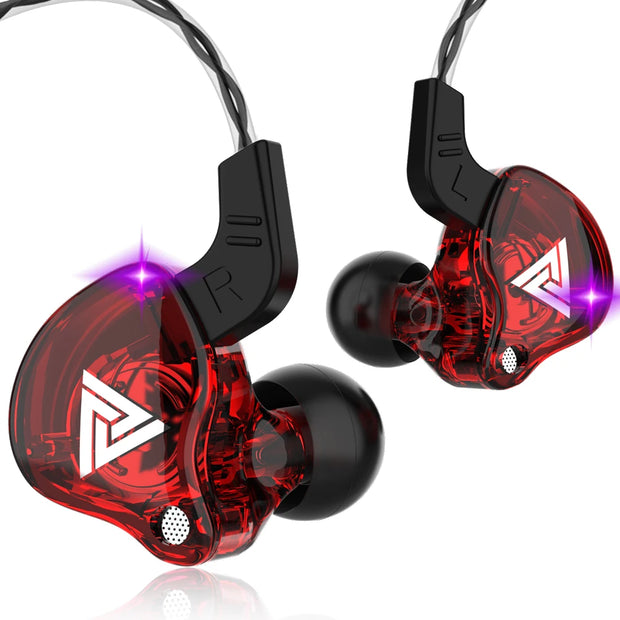 Original QKZ AK6 Copper Driver HiFi Wired Earphone