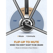 1/2 pack Mpow M5 Bluetooth V5.0 Headset