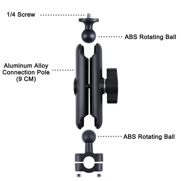 New Metal Motorcycle Camera Holder