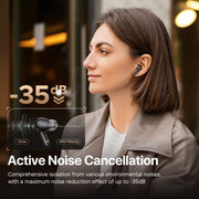 Active Noise Cancelling Bluetooth V5.4 Earphones