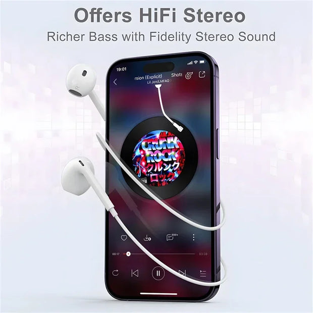 New Type C Wired Headphones