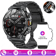 800mAh Large Battery Heart Rate Blood Oxygen Health Smartwatch