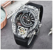 2025 New, Quartz Watch, Square Watch Fashion Business Large Dial Men's Watch