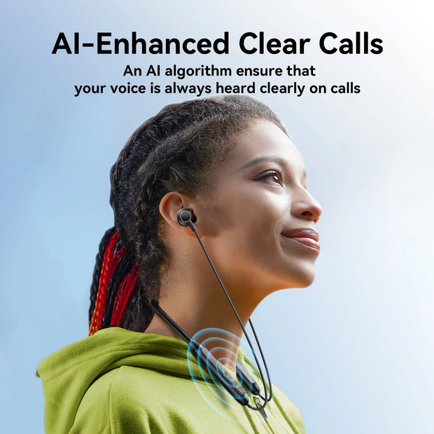 New Magnetic Sport Neckband Neck-hanging Earbuds