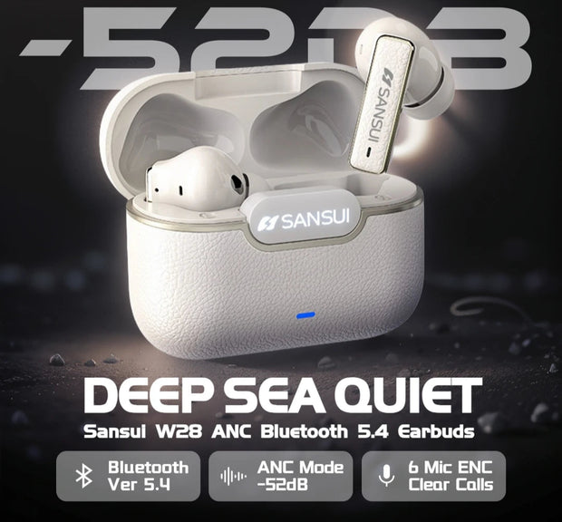 Sansui W28 ANC Bluetooth Earbuds