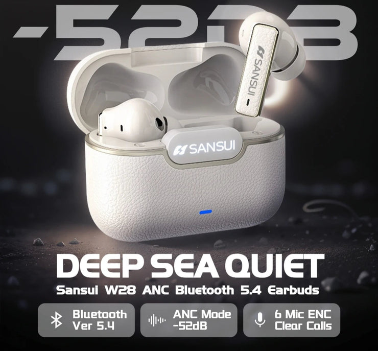 Sansui W28 ANC Bluetooth Earbuds