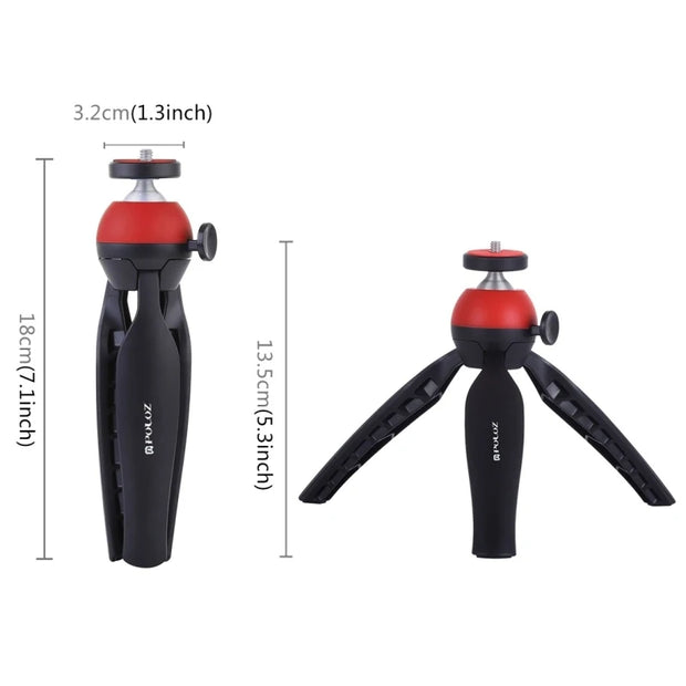PULUZ Pocket Mini Handle Tripod