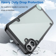 New Translucent Soft Frame Clear Case