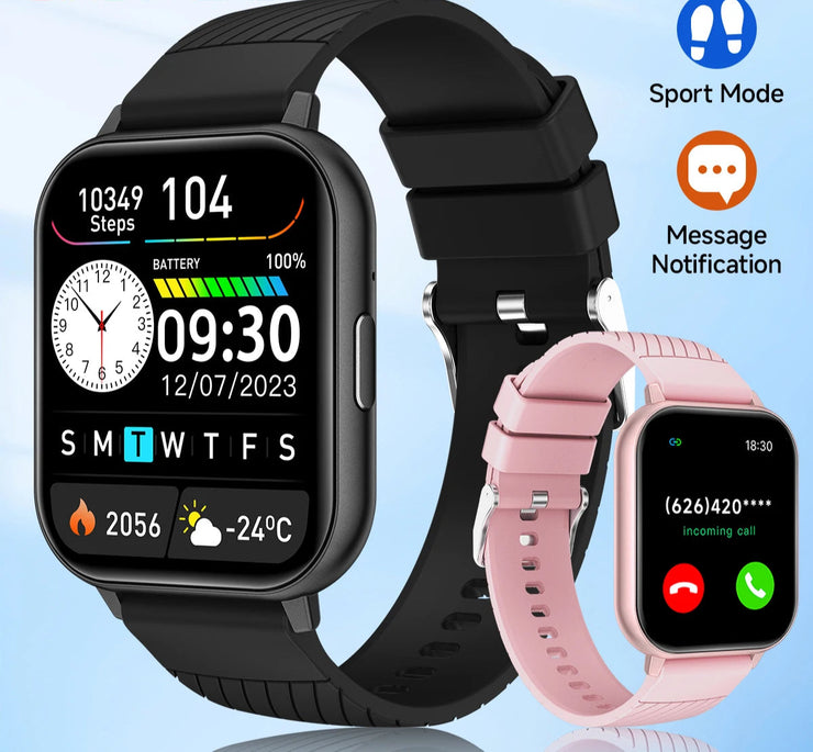 SIMSONLAB 1.83 Inch HD Large Screen Smart Watch