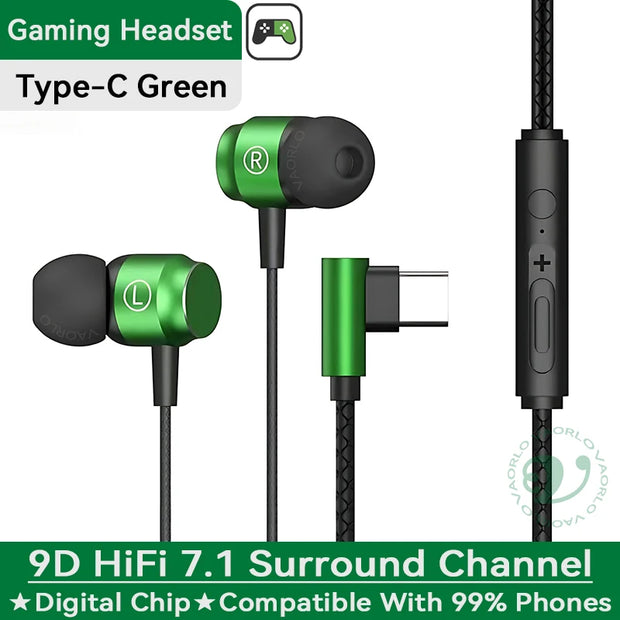 New Digital Chip Wired Earphone