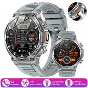 800mAh Large Battery Heart Rate Blood Oxygen Health Smartwatch