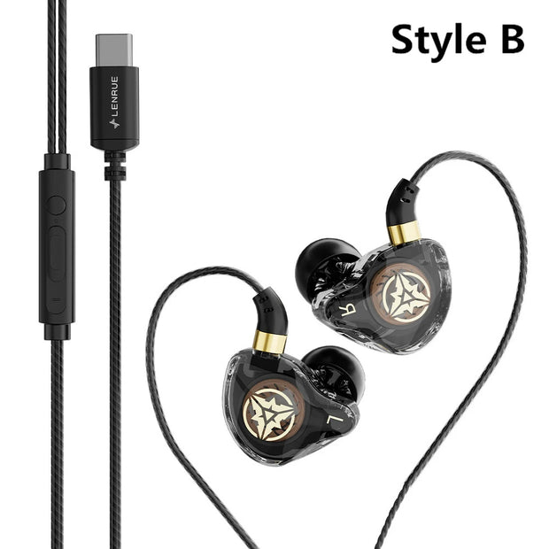 New Wired Headset USB C Gamer Headphones
