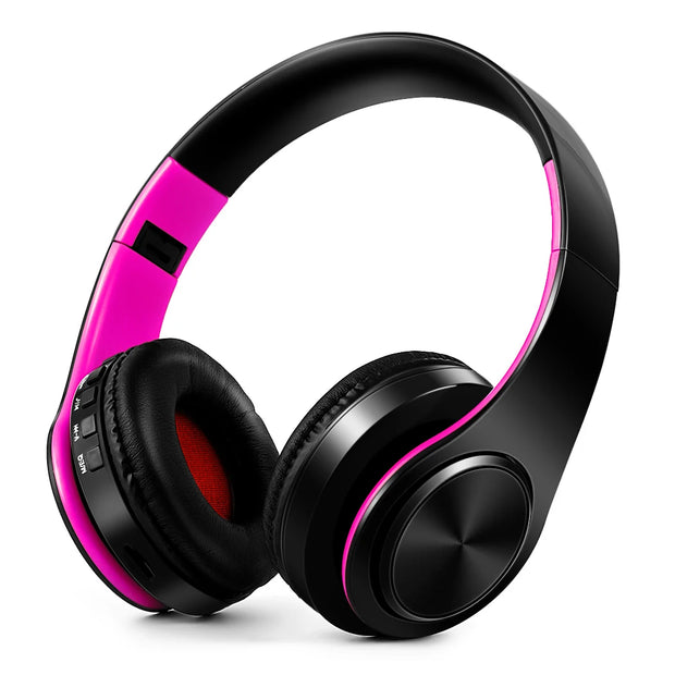 Men Gold Wireless Bluetooth Stereo Headset