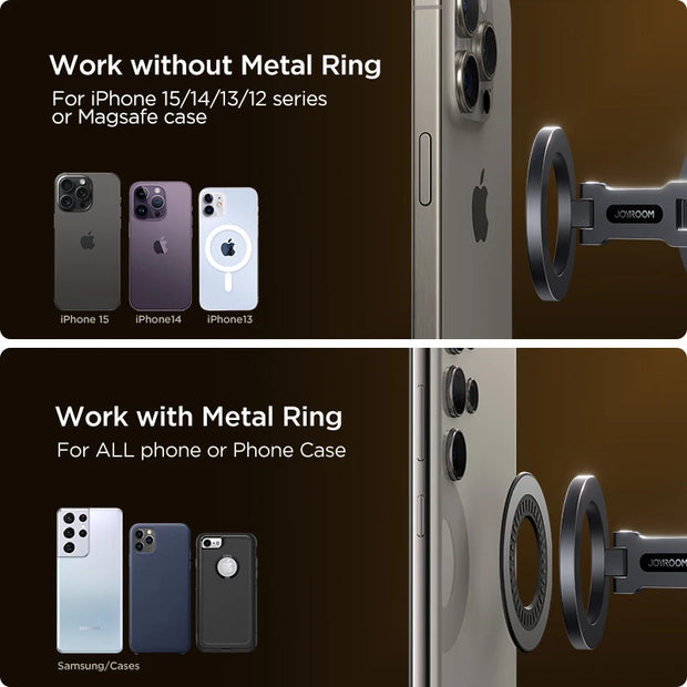 New Foldable Magnetic Car Phone Holder