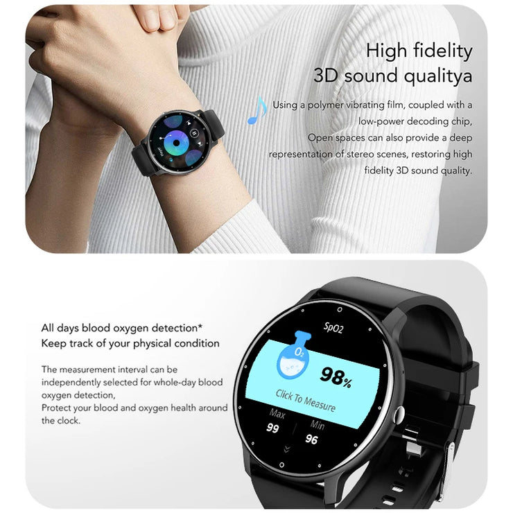 New Full Touch Screen Sport Fitness Watches